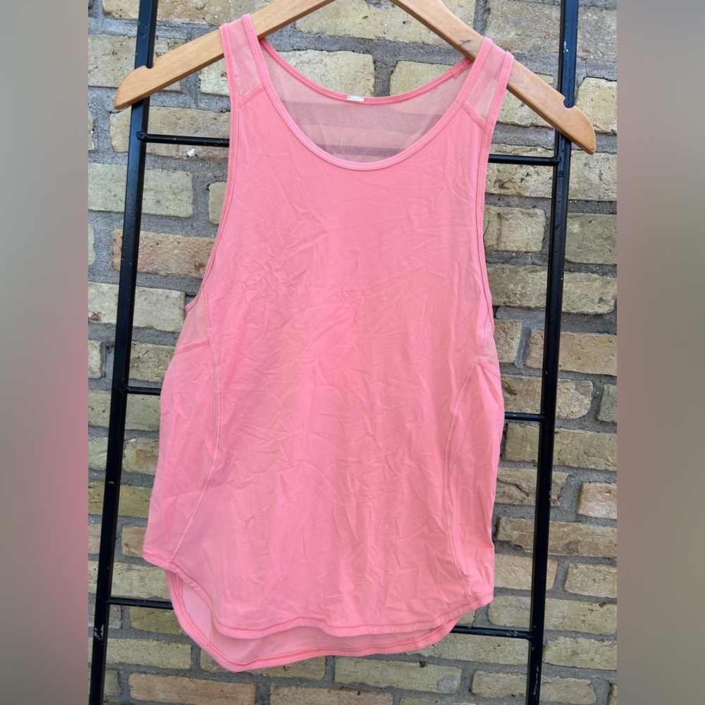 Pink Sleeveless Womens Sculpt Lululemon Tank